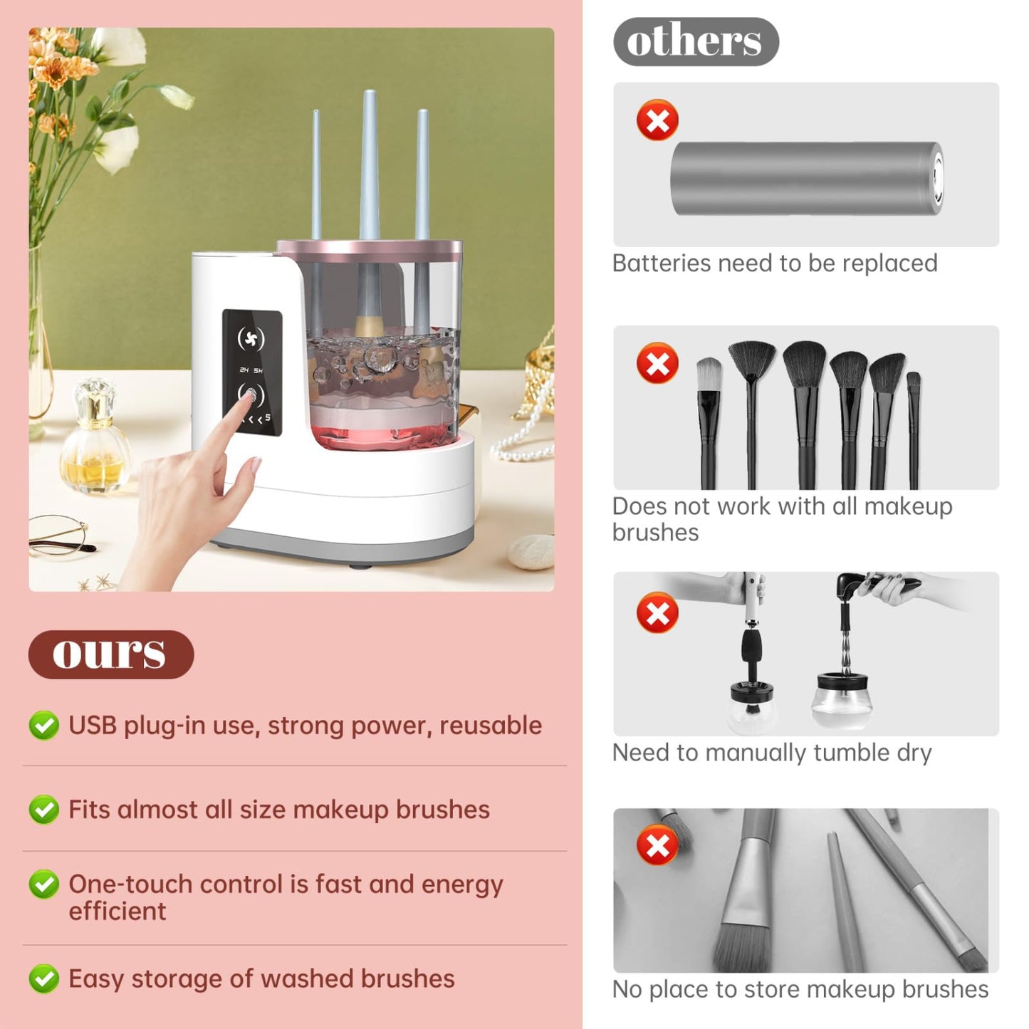 Effortless Clean™ Makeup Brush SystemTM